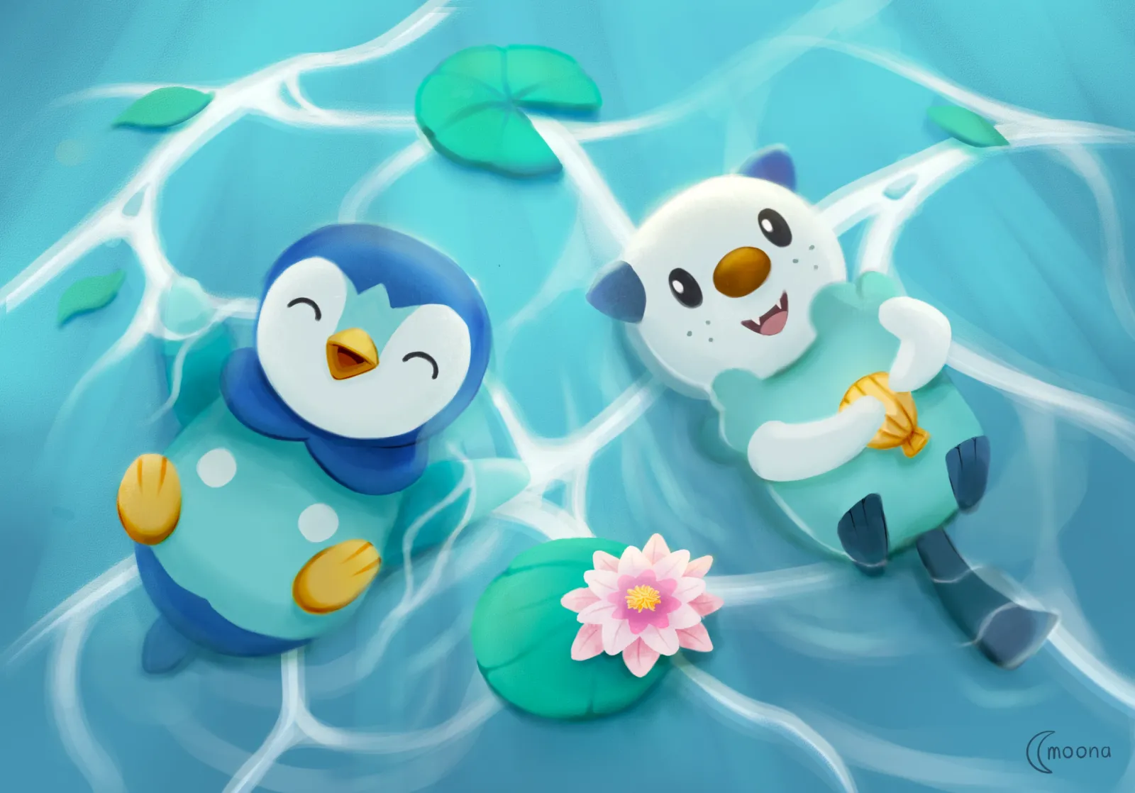 Piplup & Oshawott